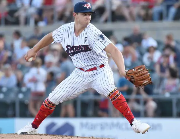 Somerset Patriots pitcher Sean Boyle