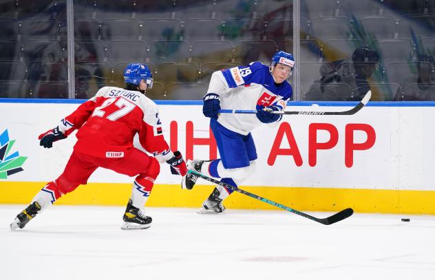 Forward Gabriel Szturc with Czechia