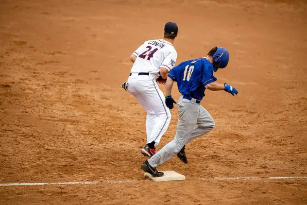 St. Cloud Rox' Charlie Condon in action