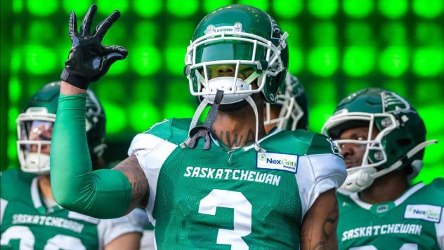 Saskatchewan Roughriders defensive back Nick Marshall