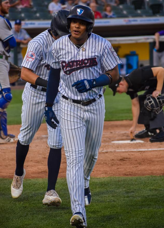 Jeisson Rosario of the Somerset Patriots