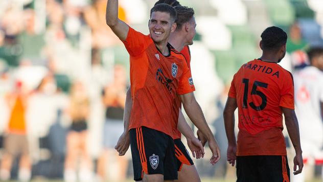 Milan Iloski of Orange County SC