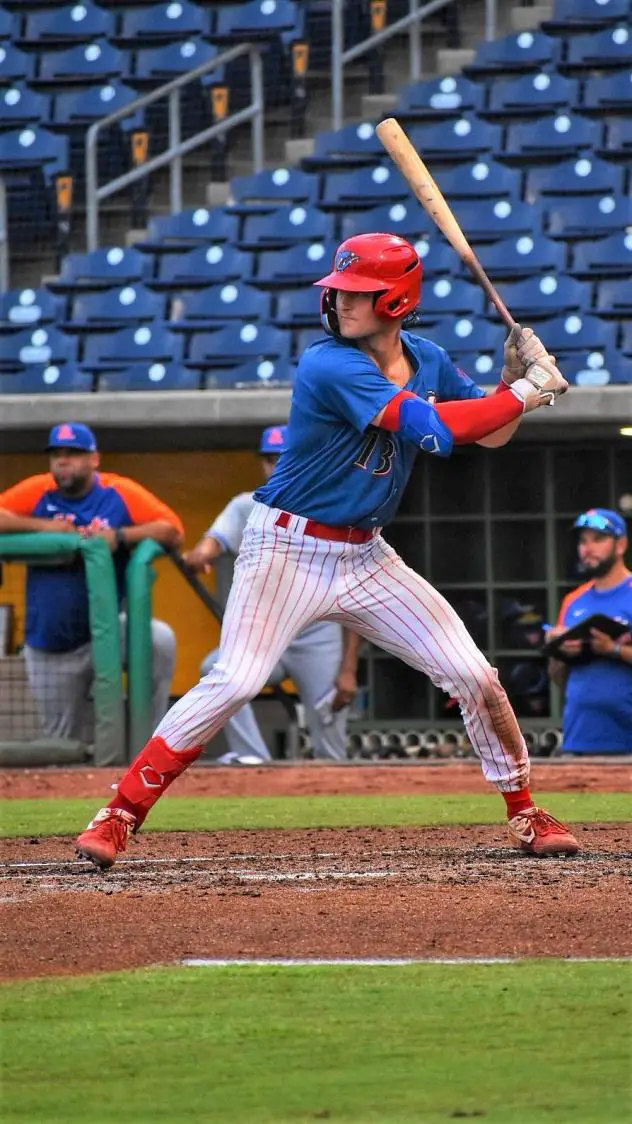 Clearwater Threshers catcher Caleb Ricketts