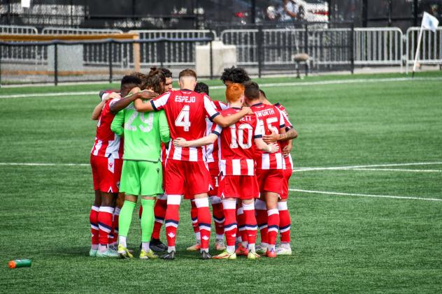 Atlético Ottawa on the field