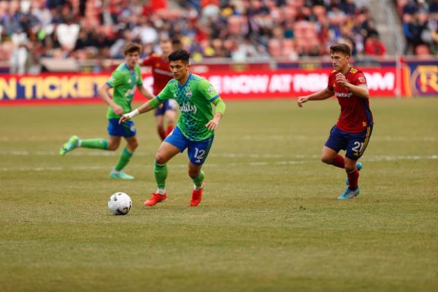 Seattle Sounders FC in action