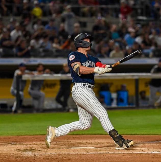 Elijah Dunham of the Somerset Patriots