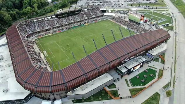Lynn Family Stadium, home of Louisville City FC and Racing Louisville FC