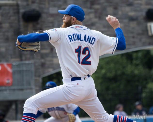 Robby Rowland of the New York Boulders in action