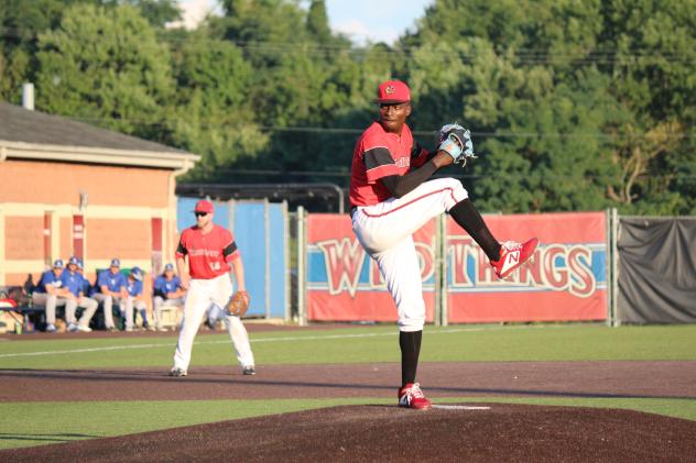 Washington Wild Things' Sandro Cabrera on the mound