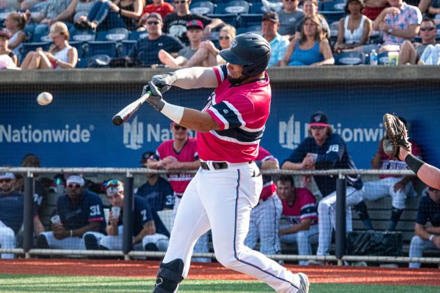 Norel González of the Pensacola Blue Wahoos