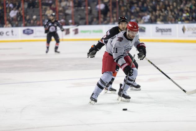 Rapid City Rush forward Alec Butcher