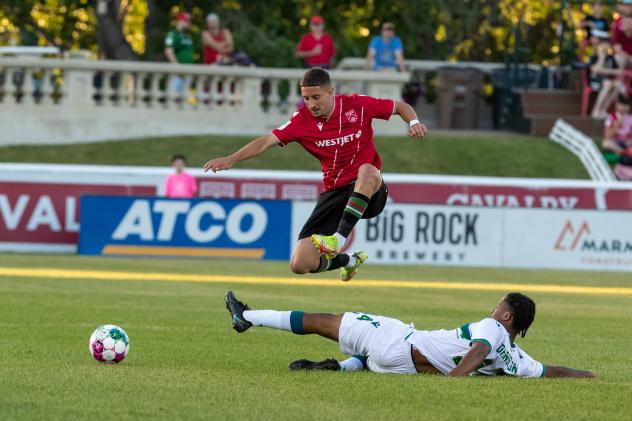 Cavalry FC in action