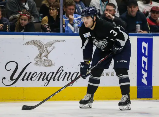 Jacksonville Icemen defenseman Garret Cockerill