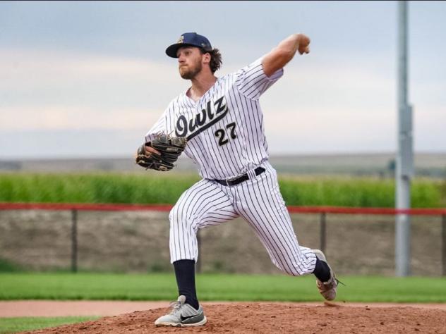 Northern Colorado Owlz' Will Buraconak in action