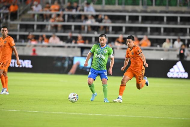 Sounders FC se enfrenta a Houston Dynamo FC esta noche en Lumen Field.