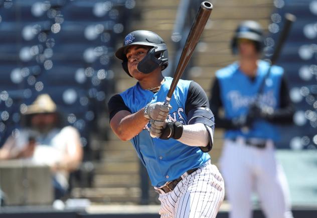 Raimfer Salinas of the Tampa Tarpons