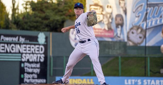 Everett AquaSox pitcher Logan Rinehart