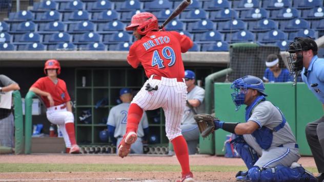 Clearwater Threshers infielder Erick Brito