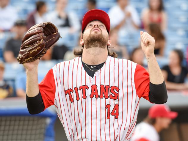 Ottawa Titans' pitcher Tyler Jandron