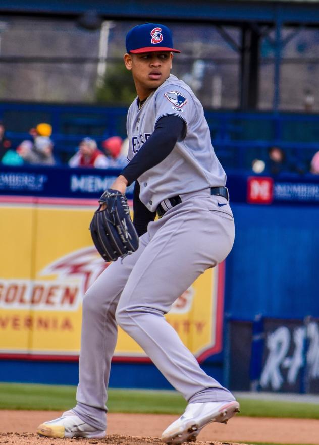 Randy Vasquez of the Somerset Patriots