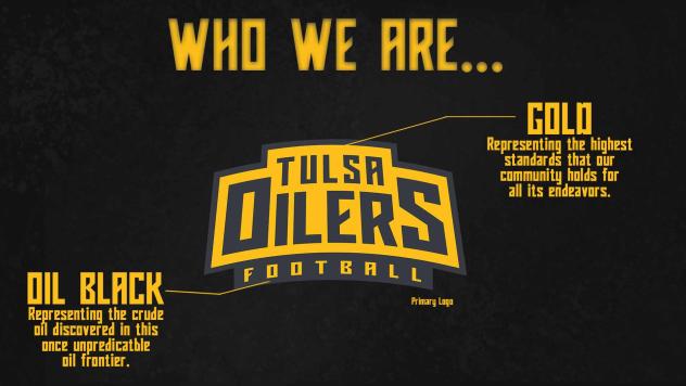 Tulsa Oilers logos and colors