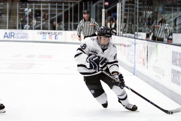 Kohei Sato with the University of New Hampshire