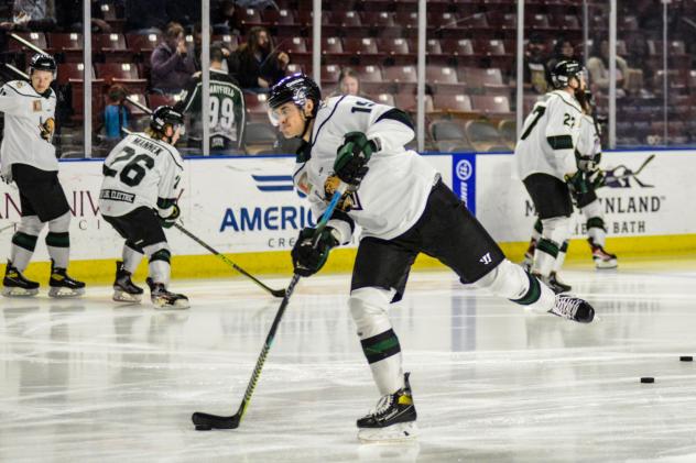 Utah Grizzlies defenseman Jordon Stone