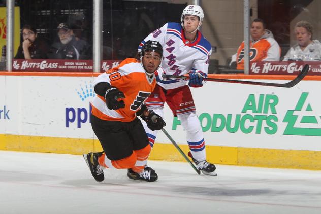 Philadelphia Flyers versus New York Rangers