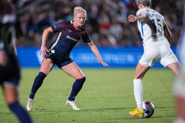 North Carolina Courage forward Rikke Madsen