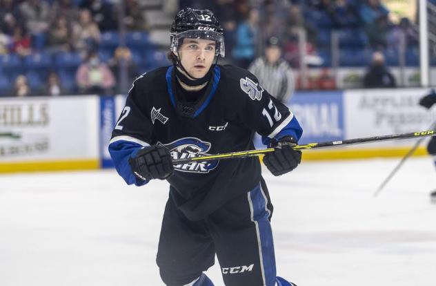 Saint John Sea Dogs left wing Brady Burns