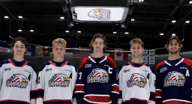 Saginaw Spirit 2022-23 Season Leadership Group