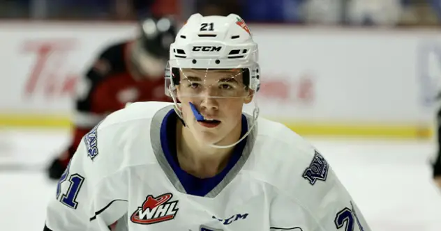 Victoria Royals' Anthony Wilson on game day