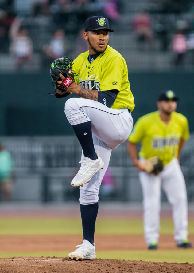 2019 Columbia Fireflies RHP Simeon Woods Richardson