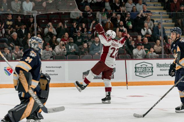 Peterborough Petes forward Tucker Robertson