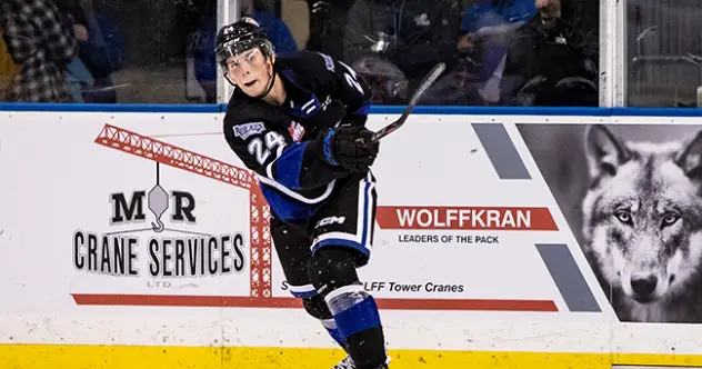 Victoria Royals defenceman Luke Shipley