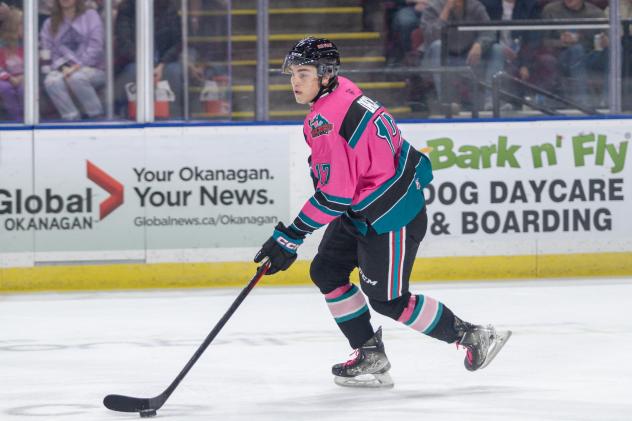 Kelowna Rockets captain Colton Dach