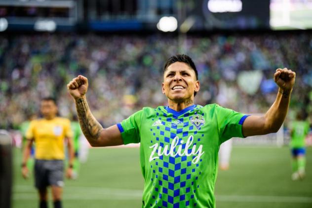 Raúl Ruidíaz of Seattle Sounders FC