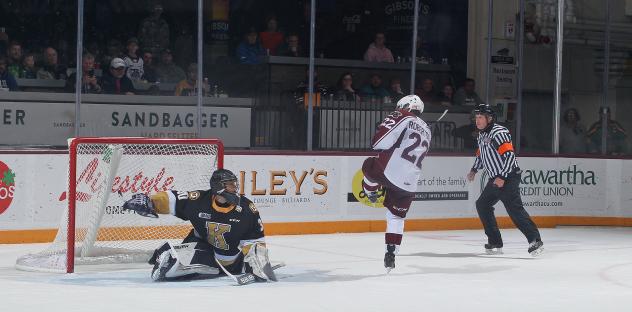 Peterborough Petes' Tucker Robertson on game day