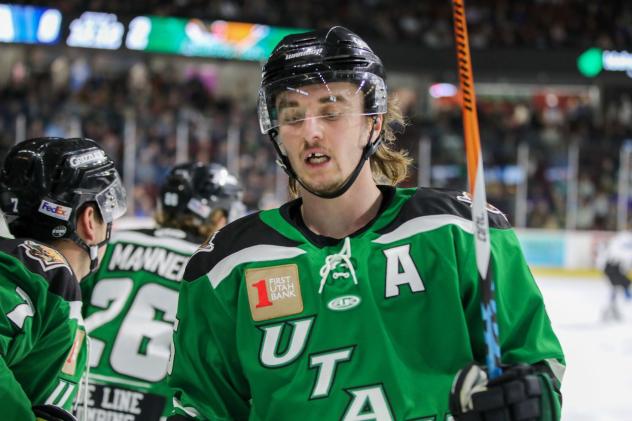 Utah Grizzlies defenseman Connor McDonald