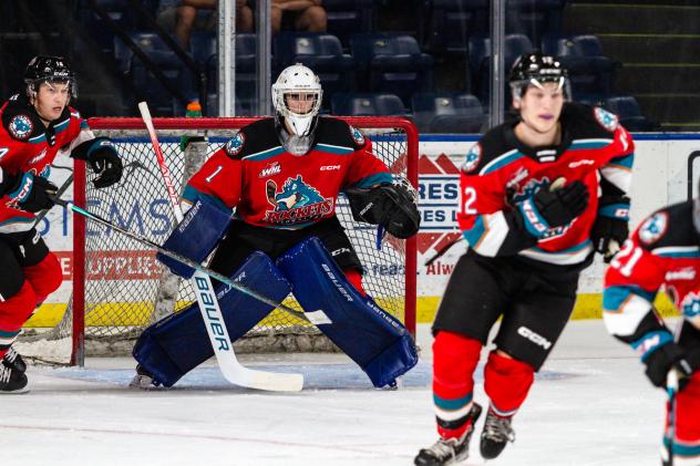 Kelowna Rockets goaltender Nicholas Cristiano