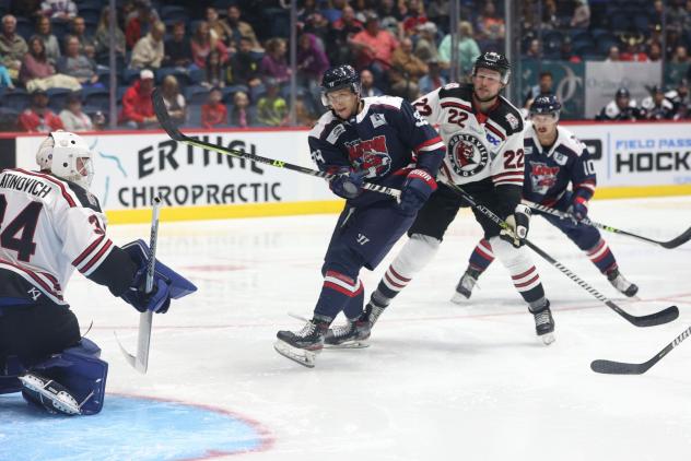 Huntsville Havoc' Robbie Fisher Battles The Macon Mayhem