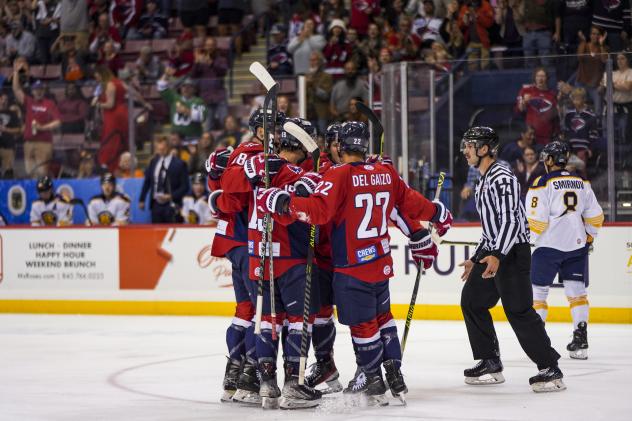 South Carolina Stingrays Celebrate Win