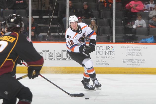 Lehigh Valley Phantoms defenseman Ronnie Attard