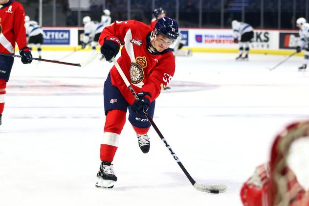 Regina Pats forward Sam Oremba
