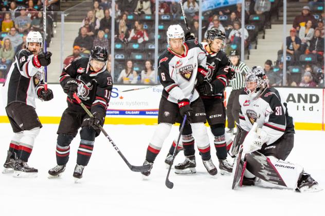 Vancouver Giants taking on the Red Deer Rebels