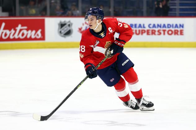Regina Pats forward Connor Bedard