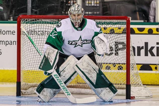 Texas Stars goaltender Matt Murray