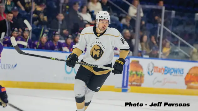Isaac Johnson of the Newfoundland Growlers