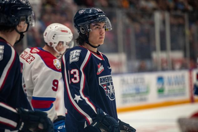 Tri-City Americans forward Jordan Gavin