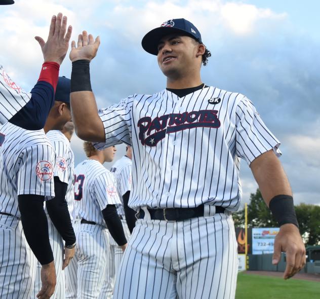 Somerset Patriots outfielder Jasson Dominguez